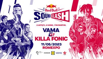 2 artiști. 2 scene. 1 singur învingător: Vama intră în luptă cu Killa Fonic pentru trofeul Red Bull SoundClash 2023