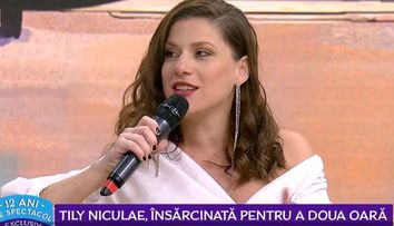 VIDEO Tily Niculae, însărcinată pentru a doua oară