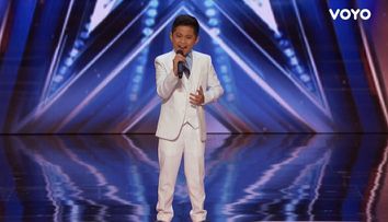 La doar 10 ani, Peter Rosalita a reușit să-i uimească pe jurații de la America's Got Talent cu vocea lui incredibilă