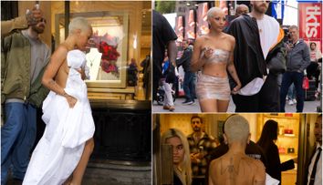 Mai rău decât Bianca lui Kanye West! Cântăreața care a început să șocheze la fiecare apariție în public