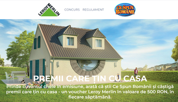 Concurs „Ce spun românii”. Fii atent la cuvântul cheie din emisiune și câștigă premii care țin cu casa!