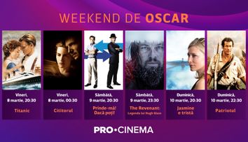 Filme de top pot fi urmărite, în luna martie, la PRO Cinema!