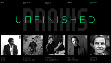 UNFINISHED24: 3.141 de participanți, printre care un atlet de anduranță, un poet activist și un sommelier de pâine, explorează tema ediției - PRAXIS