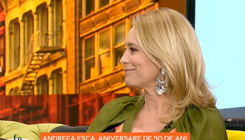 Andreea Esca, aniversare de 50 de ani cu multe surprize