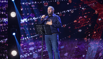 Românii au talent 2023: Cătălin Matei a adus emoția pe scenă cu interpetarea piesei Ave Maria