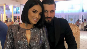 Adelina Pestrițu și Virgil Șteblea s-au căsătorit religios. Cum arată prima rochie de mireasă a vedetei