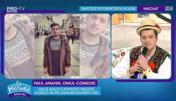 VIDEO Paul Ananie ne-a cântat și încântat cu rime și muzică populară