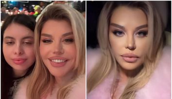 Loredana a avut-o parteneră pe fiica ei la nunta lui Smiley. Cum s-au filmat cele două la masă