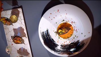 Masterchef 2024, 10 septembrie. Georgiana Ene - Gazpacho cu pepene galben și ceviche de ton