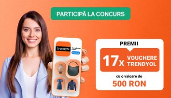 CONCURS Românii au talent și Trendyol îți premiază stilul! Am pregătit 17 vouchere de 500 lei pentru adevărații trendsetteri