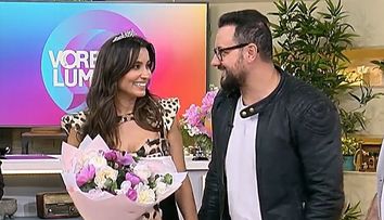 Cătălin Măruță, surpriză pentru Lili Sandu, în direct la Vorbește Lumea