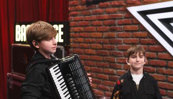 Românii au talent, 28 martie 2025. Lucian și Daniel Advahov au oferit un spectacol de neuitat la vioară și acordeon. Andra i-a aplaudat în picioare: „Ce surpriză frumoasă!”