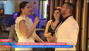 Imagini din culisele cununiei civile dintre Florin Pastramă și Brigitte