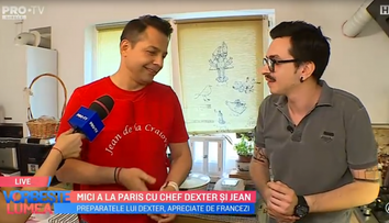 VIDEO Mici a la Paris cu chef Dexter și Jean