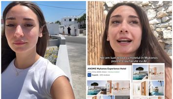 Amedeea și-a invitat prietenele în Mykonos pentru petrecerea burlăcițelor, dar a trăit o mare dezamăgire când a văzut hotelul. „Ni s-a spus că este în construcție”