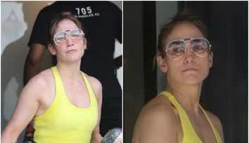 Jennifer Lopez, prinsă cu garda jos. Imaginile în care nu îți dai seama că e o divă de la Hollywood