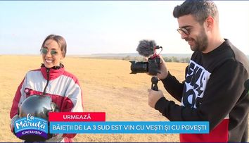 VIDEO Speak și Ștefania, între frică și curaj la parapantă
