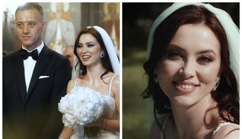 Anca Dumitra a sărbătorit un an de căsnicie cu Manfred Spendier. Actrița a făcut public un moment emoționant de la nuntă, când a plâns în biserică