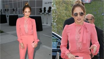 Jennifer Lopez, cea mai eleganta aparitie de anul acesta. Tinuta sexy si feminina, care i-a impresionat pe fanii ei
