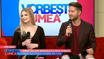VIDEO Jorge, relație specială cu fiica vitregă