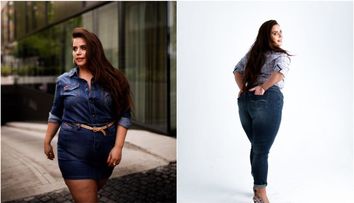 Lorelei Bratu, modelul XXL, sfătuiește femeile plinuțe să fie îndrăznețe în această vară. Ce ținute le propune