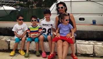 Nicoleta Luciu, imaginea in care vedeta si baietelul sau seamana ca doua picaturi de apa