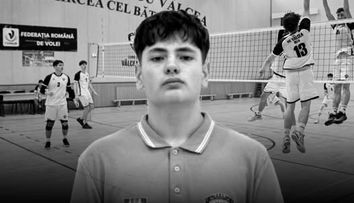 El este voleibalistul de 18 ani lovit mortal de tren. Carol Bălălău avea căștile în urechi în momentul tragediei
