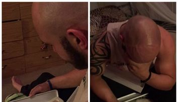 Un barbat a primit de la sotia sa un test de sarcina intr-o cutie de Apple Watch. Reactia lui a devenit virala