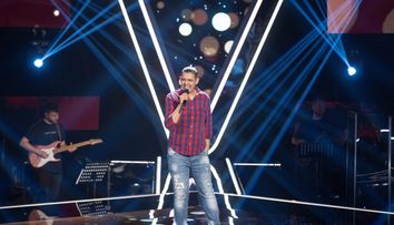 Marinică Burcea, interpretare memorabilă pe scena de la Vocea României: „Când te-am văzut, am știut clar că tu ești omul cu vocea de aur”