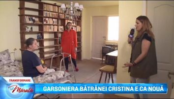 Garsoniera batranei Cristina e ca noua. Cum arata ACUM locuinta