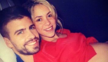 Milan Pique, baietelul Shakirei, prima fotografie in care i se vede fata. A strans 1.000.000 de like-uri si 50.000 de share-uri in 3 ore