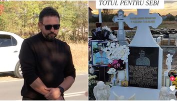 Cum arată mormântul lui Sebi, tânărul ucis la 2 Mai de Vlad Pascu! Un detaliu sfâșietor a apărut lângă crucea lui