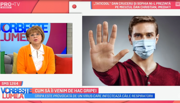 Cum evităm gripa. Sfaturile specialistului: 