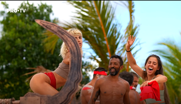 Moment senzual de dans twerk la Survivor