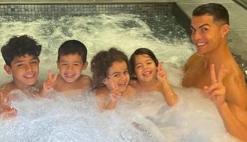 Cristiano Ronaldo și Georgina au dezvăluit sexul gemenilor. Modul inedit prin care ceilalți copii au aflat vestea