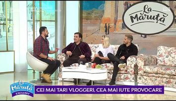 VIDEO Vloggerii Cristina Almășan, Radu Constantin și Alex Ghiduș au fost puși în fața unei provocări 