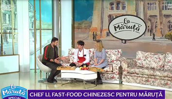 VIDEO Chef Li, fast-food chinezesc pentru Măruță