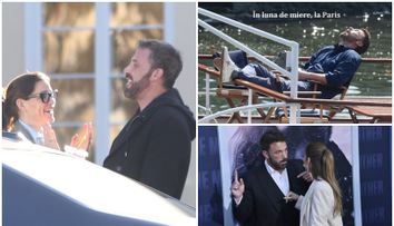 Cu J Lo pare mereu plictisit și supărat, cu fosta soție râde cu gura până la urechi. Cum a fost surprins Ben Affleck