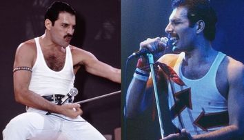 Două file de caiet dictando „mâzgălite” de Freddie Mercury, scoase la vânzare cu 35.000 de dolari