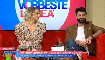 Cătălina Grama și Paul Ipate, al treilea Crăciun alături de fiica lor