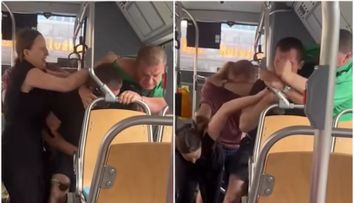 Scandal monstru în transportul public! Controlorii, luați la bătaie de călătorii fără bilet: „Copiii plângeau, erau în stare de șoc” VIDEO