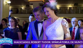 VIDEO Magicianul Robert Tudor, spărgătorul de nunți. Ce a făcut la nunta Roxanei Ciuhulescu?