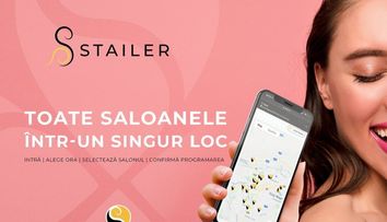 (P) Vrei să mergi chiar astăzi la un salon de hair & beauty? Instalează aplicația Stailer!