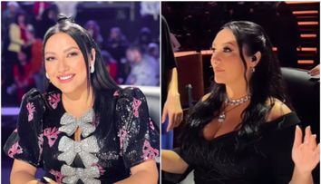 Andra, o adevărată divă la filmările noului sezon Românii au talent. Ce decolteu îndrăzneț a afișat artista