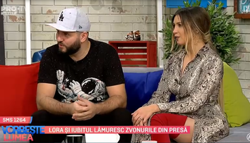VIDEO Lora și iubitul lămuresc zvonurile din presă
