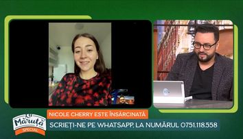 Nicole Cherry, prima apariție TV, după ce a dezvăluit că este însărcinată. Artista a făcut un anunț neașteptat