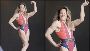 Numai mușchi și vitamine: Sporty Spice, look de “gladiatoare” la 52 de ani! Nu toți fanii sunt încântați: 
