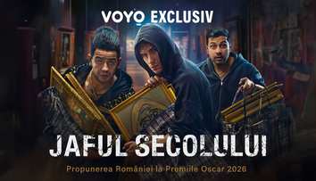 Filmul Jaful secolului, propunerea României pentru Premiile Oscar 2026, din 20 decembrie, exclusiv pe VOYO