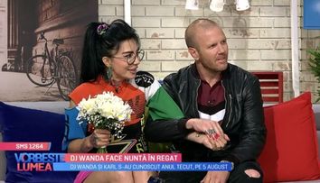 VIDEO Dj Wanda și Karl, planuri de nuntă