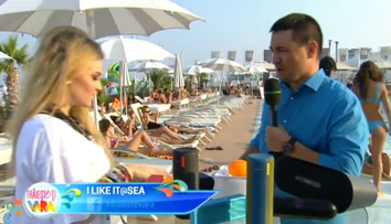Oana Radu si George Buhnici fac muzica pe apa
